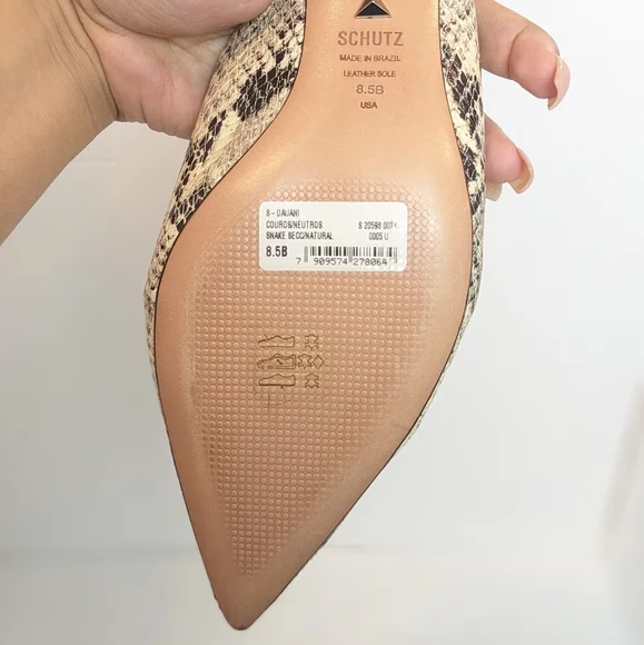 NWOT Schutz leather Dauani shoes - Picture 15 of 16